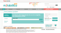 Desktop Screenshot of guiametabolica.org